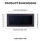 Rich Dark Brown Wood Shadow Box Frame with Acrylic Front - Black Suede Backing, 30 Sizes